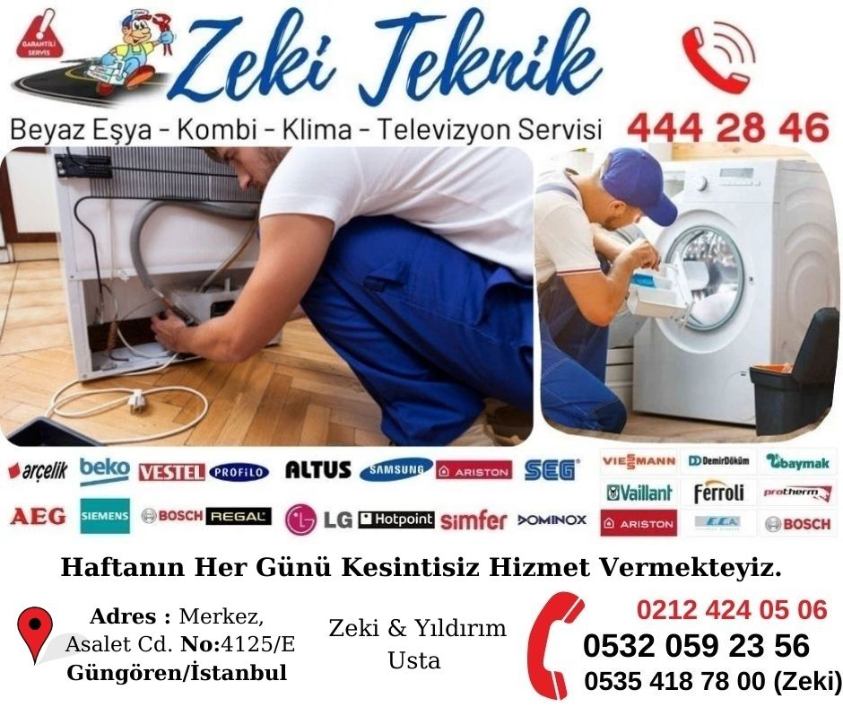 Sanayi Mahallesi Beyaz Eşya Servisi Güngören